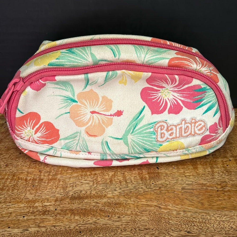 ROXY X BARBIE Tropical Flowers Fanny Pack